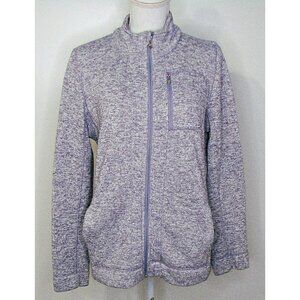 Marc New York Andrew Marc Performance Full Zip Purple Heather Jacket Size Large